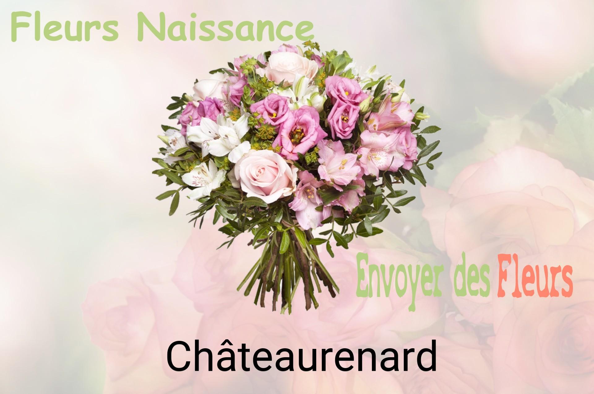 Bouquet de fleurs de naissance livré à Châteaurenard